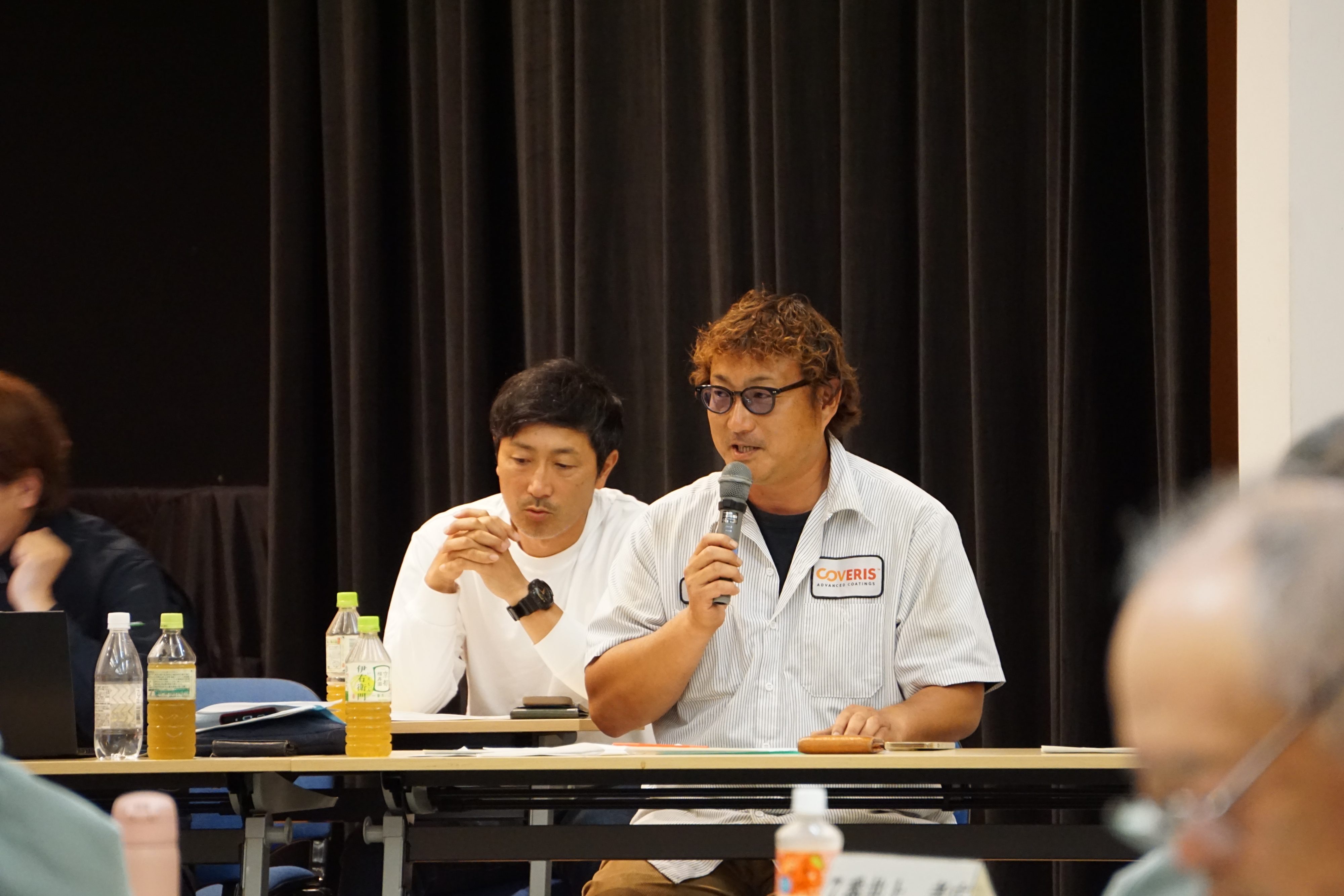 会場全体にビジョンを語りかける