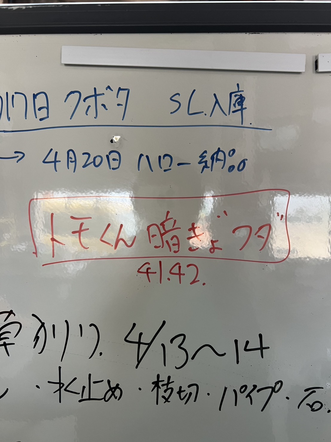現場でのあぜ管理作業3